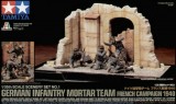 Tamiya 1/35 German Infantry Mortar Team - Scenery Set No.1