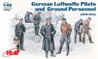 ICM 1/48 Luftwaffe Pilots and Ground Personnel