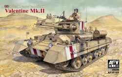 AFV Club 1/35 Valentine Mk.II British Infantry Tank