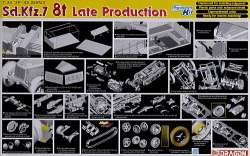 Dragon 1/35 Sd.Kfz.7 8t Late Production Half Track
