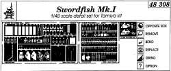 Eduard 1/48 Swordfish Mk.I Detail Set