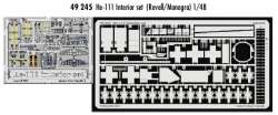 Eduard 1/48 Heinkel He 111 Interior Photo-Etch Set (Monogram/Revell)