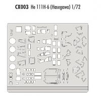 Eduard 1/72 Heinkel He 111H-6 Paint Mask Set