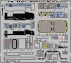 Eduard 1/48 Westland Lynx Mk.88 Interior Photo-Etch Set