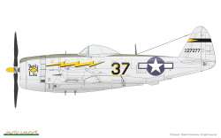 Eduard 1/48 P-47 D Thunderbolt "Jugs Over Italy"