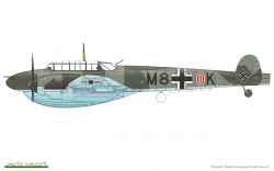 Eduard 1/72 Messerschmitt Bf 110C/D ProfiPACK