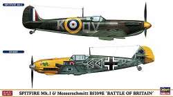 Hasegawa 1/72 Spitfire Mk.I & Messerschmitt Bf 109E "Battle of Britain"