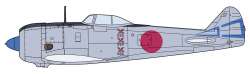 Hasegawa 1/48 Nakajima Ki44-II Type 2 Fighter Shoki (Tojo) "70th Flight Regiment"