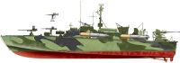 Italeri 1/35 Elco 80' Torpedo Boat PT-596