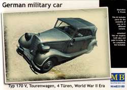 Master Box 1/35 German Military Car Type 170V Tourenwagen 4-Door WWII