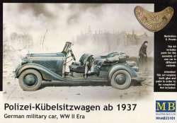 Master Box 1/35 Polizei-Kubelsitzwagen ab 1937 German Military Car