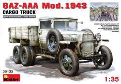 MiniArt 1/35 GAZ-AAA Mod. 1943 Cargo Truck with Figures