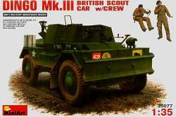 MiniArt 1/35 Dingo Mk.III British Scout Car w/Crew