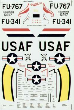 Superscale 1/48 F-86E/F Sabre Decals