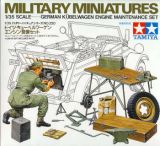 Tamiya 1/35 German Kubelwagen Engine Maintenance Set