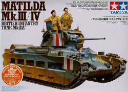 Tamiya 1/35 Matilda Mk.III/IV British Infantry Tank