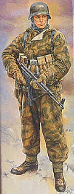 Tamiya 1/16 WWII German Infantryman (Reversible Winter Uniform)