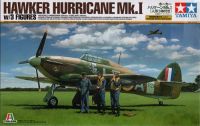 Tamiya 1/48 Hawker Hurricane Mk.I with 3 Figures