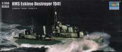 Trumpeter 1/350 HMS Eskimo Destroyer 1941