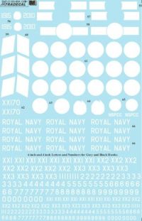 Xtradecal 1/32 BAe Hawk T.1 Overall Black Schemes 1992-2010