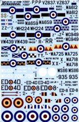 Xtradecal 1/72 Gloster Meteor T Mk.7 RAF and Belgian Air Force