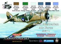 Lifecolor WWII Royal Australian Air Force Paint Set 1